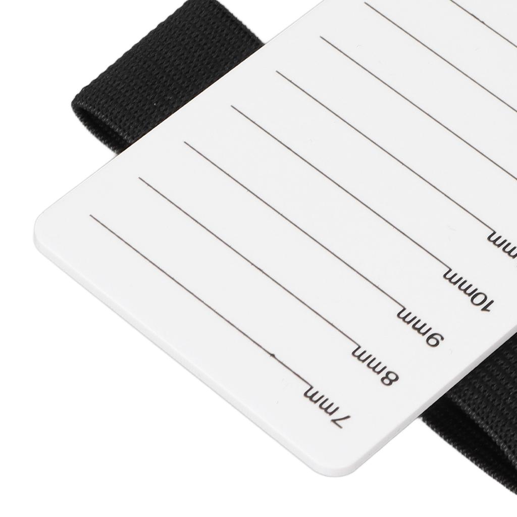Eyelash Extension Hand Plate False Eyelashes Holder Pallet with Adjustable Wrist Strap for Novice