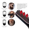Led Screen Display 3-In-1 Multifunctional Hair Beard Brush Comb Hairdressing Dryer Straightener for Men Styler Hair Caring