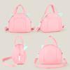 Cute Cat Shoulder Bag for Women, Large Capacity Cartoon Tote Handbag, Multi-functional Coin Purse and Portable Storage Pouch KTB