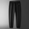 LRT Men's Fleece-Lined Casual Straight-Leg Trousers