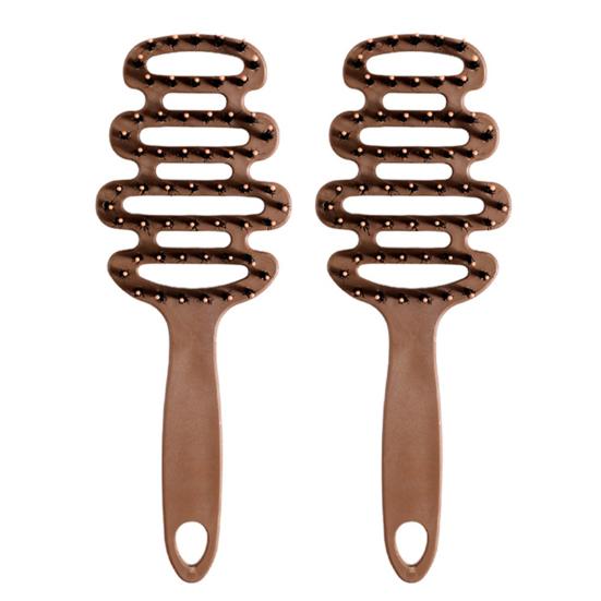 1/2/3 ks Hřeben na péči o vlasy s kančími štětinami Redukuje krepatění Statický Masážní kartáč na pokožku hlavy Vyživující hřeben na pokožku hlavy