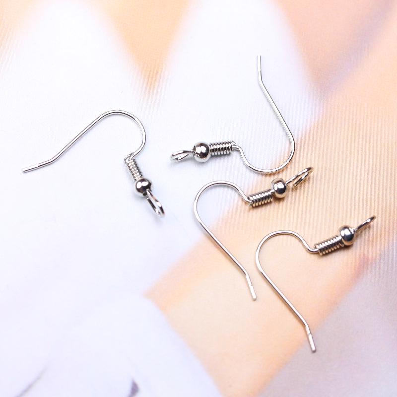 DIY Jewelry Accessories: Cross Circle with Beads & Vertical Fish Ear Hook 1kg/package approx. 4800 pieces