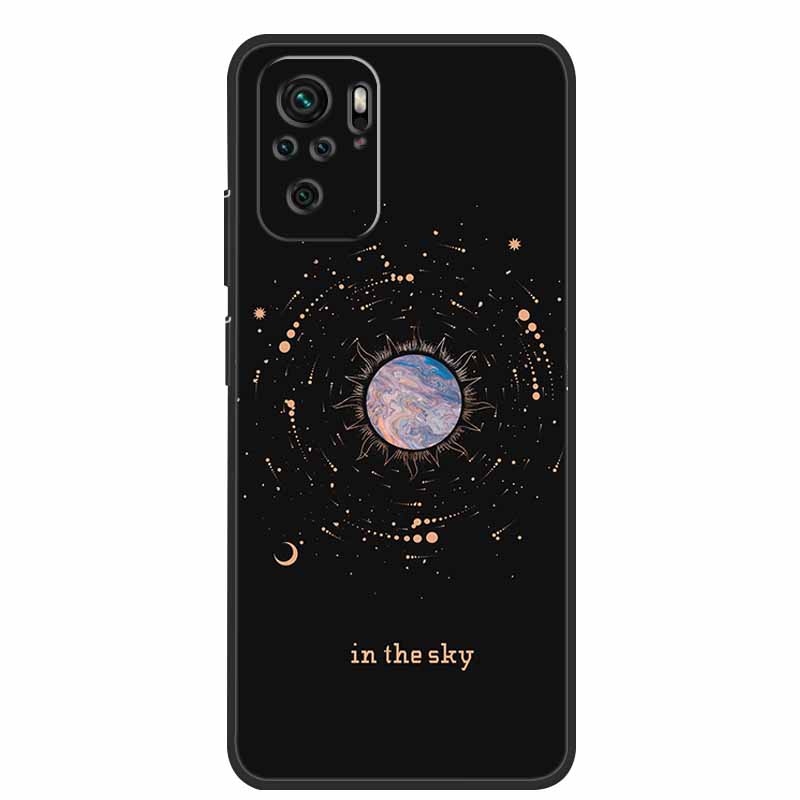 Für Xiaomi Poco M5s Hülle Luxus TPU Weiches Silikon Handy Rückseite für PocoM5s Stoßfest Blumen Niedliche Cartoon Blumen Neue Hülle