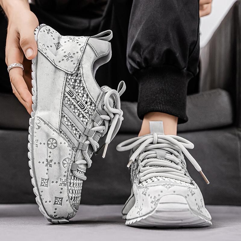 2026 Nuove Scarpe da Ginnastica alla Moda Versatili Comode Leggere Basse Traspiranti Casual con Suola Morbida da Uomo