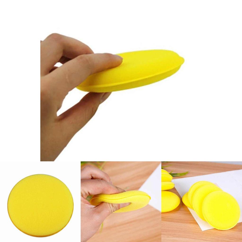 Car Waxing Buffer Sponge Set With Polishing Foam For Auto Detailing Enthusiasts