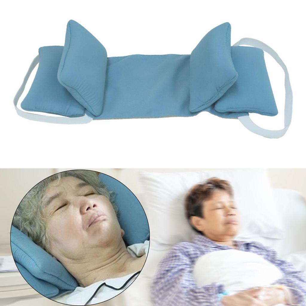 Cervical Pillow Anti Side Bias Breathable Positioning Pillow Beauty Pillow for Bedridden Patients Elderly Senior Salon Disabled