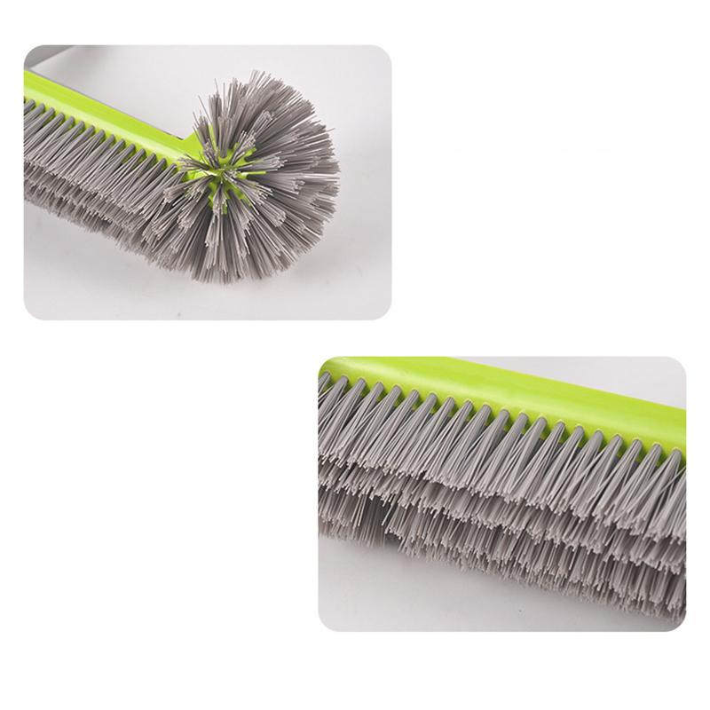 45cm Heavy Duty Aluminum Pool Brush Head With Corner Cleaning Brush Easy To Install For Pool Wall Steps Corner Cleaning Tools