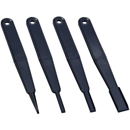 Inoue Tools (Inoue Kougu) Inoue PC Sash Spatula Set, 3, 6, 9, and 18mm, Set of 4, 17010