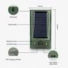 New Solar Powered Ultrasonic Electronic Bird Repellent Waterproof Pigeon Deterrent 25-26