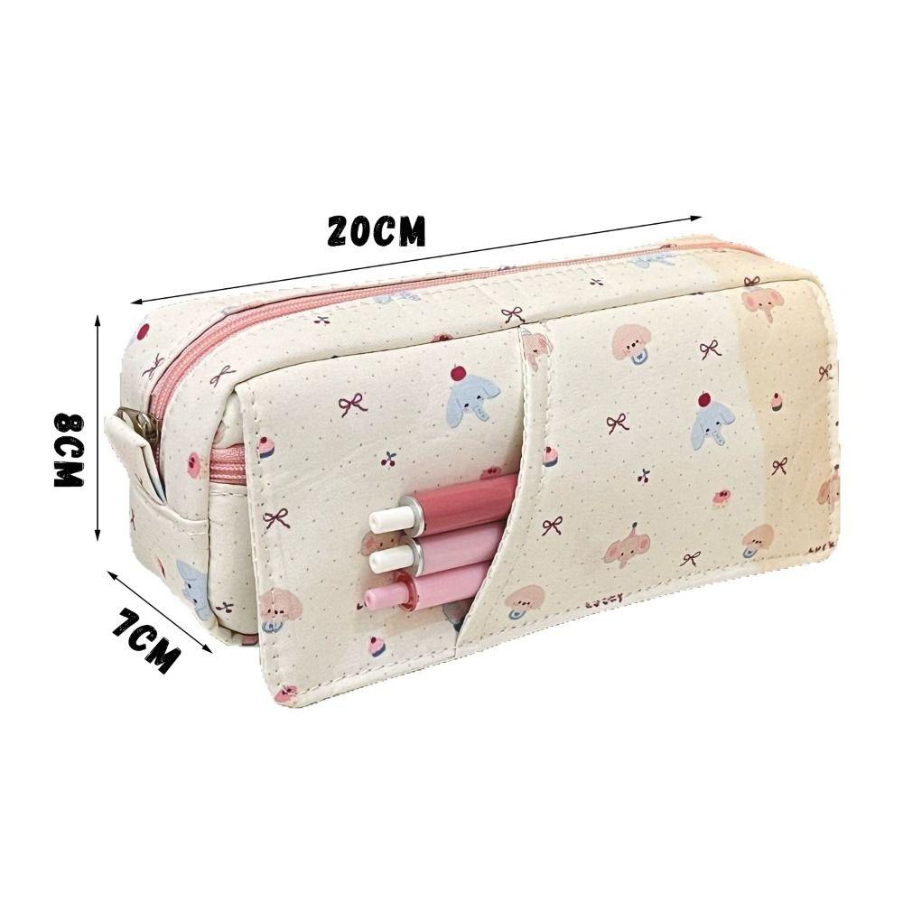 Puppy/Elephant Pen Bag Large Capacity Stationery Bag Cartoon Pencil Case  Gift