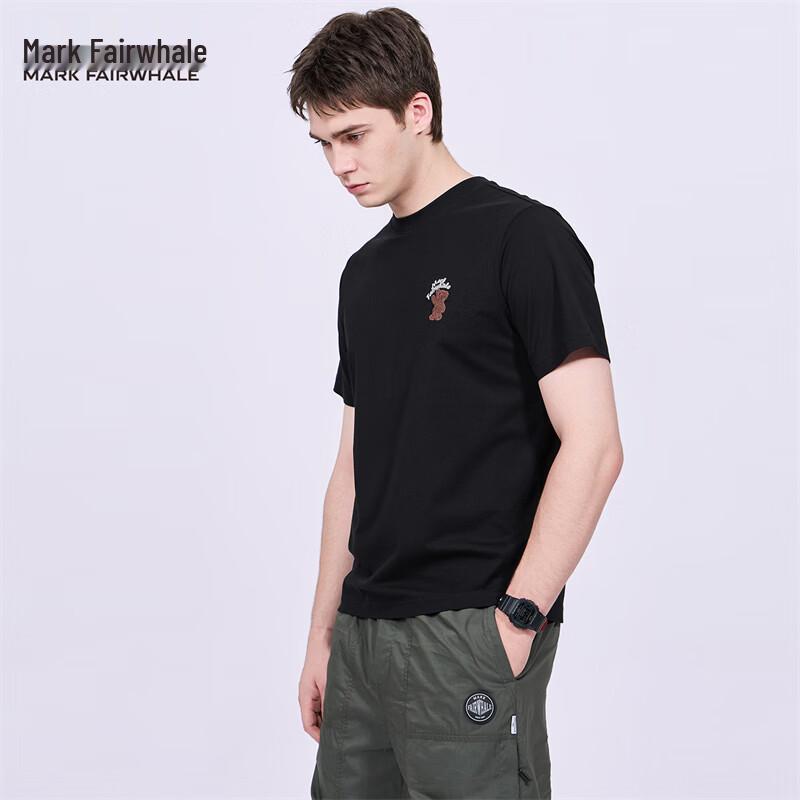 Mark Fairwhale Men s Embroidered Round Neck T-Shirt XL