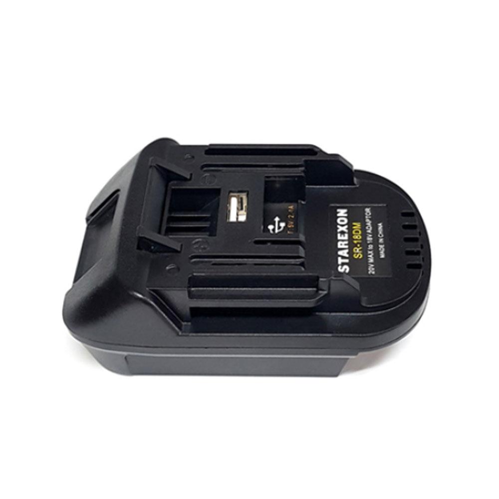 

Starekson SR 18DM Dewalt Milwaukee I Адаптер-переходник Makida