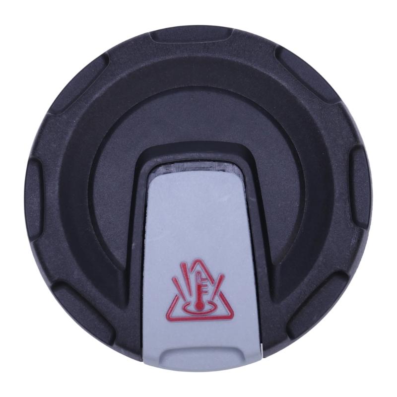 Molded Automotive Tank Cap for Typ 8W 4M0121321E, Round Coolant Expansion Cap with Grip Sections for Typ 8W Routine Vehicle Maintenance and Cap