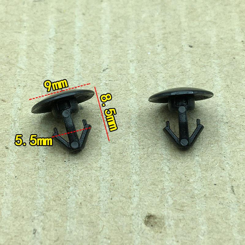 10pcs For Subaru 2010 Old Forester Car Door Sealing Strip Plastic Fixing Buckle Clip