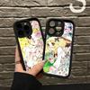 Manga Candy Für iPhone 17 Pro Max 16 15 14 13 12 11 Plus Schwarze Weiche Handyhülle