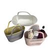 Small PE  With Portable Handle Drainage Holes For Bathroom Dorm Travel Storage