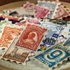 50 listů Filatelistická muzejní série Samolepky s poštovními známkami Téma Scrapbookingový materiál Ručně vyráběný Diář Album Junk Journal Potřeby