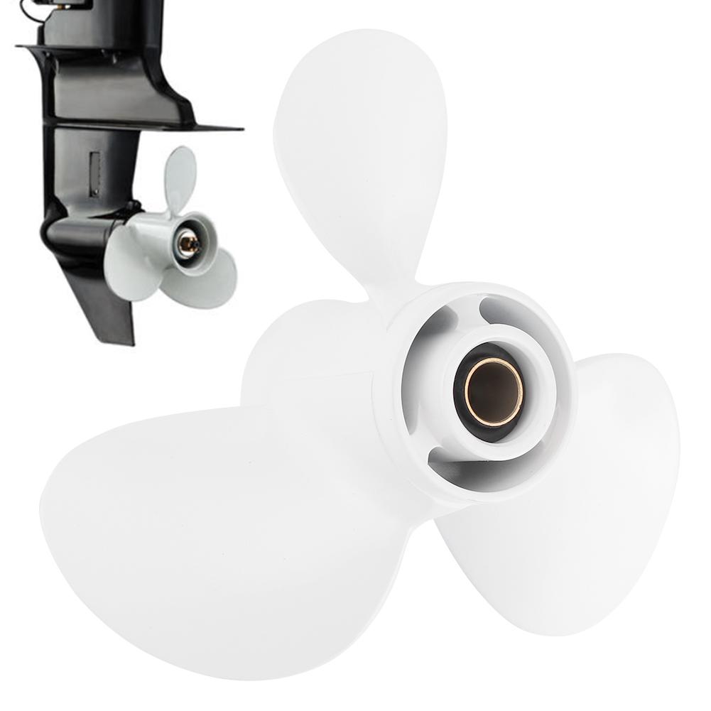 Aluminium Alloy Propeller 10 Spline Tooth 3 Blades 664‑45947‑01‑EL Fit for Yamaha 20‑30HP