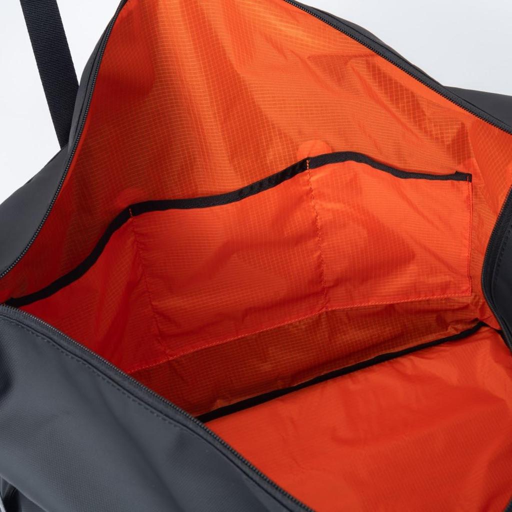 BEAMS DESIGN ELASTIC MESH Boston Large Slightly Black Bag, Lightweight, Capacity, 2-Way Design, Water-Repellent,