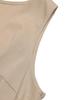 2026 Spring/Summer Women's V-Neck Solid Sleeveless Jumpsuit for Daily Commute