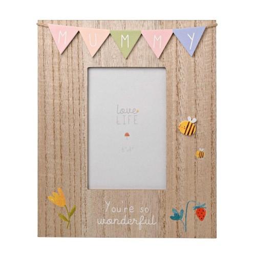 Feiern Mama Wimpelkette Fotorahmen