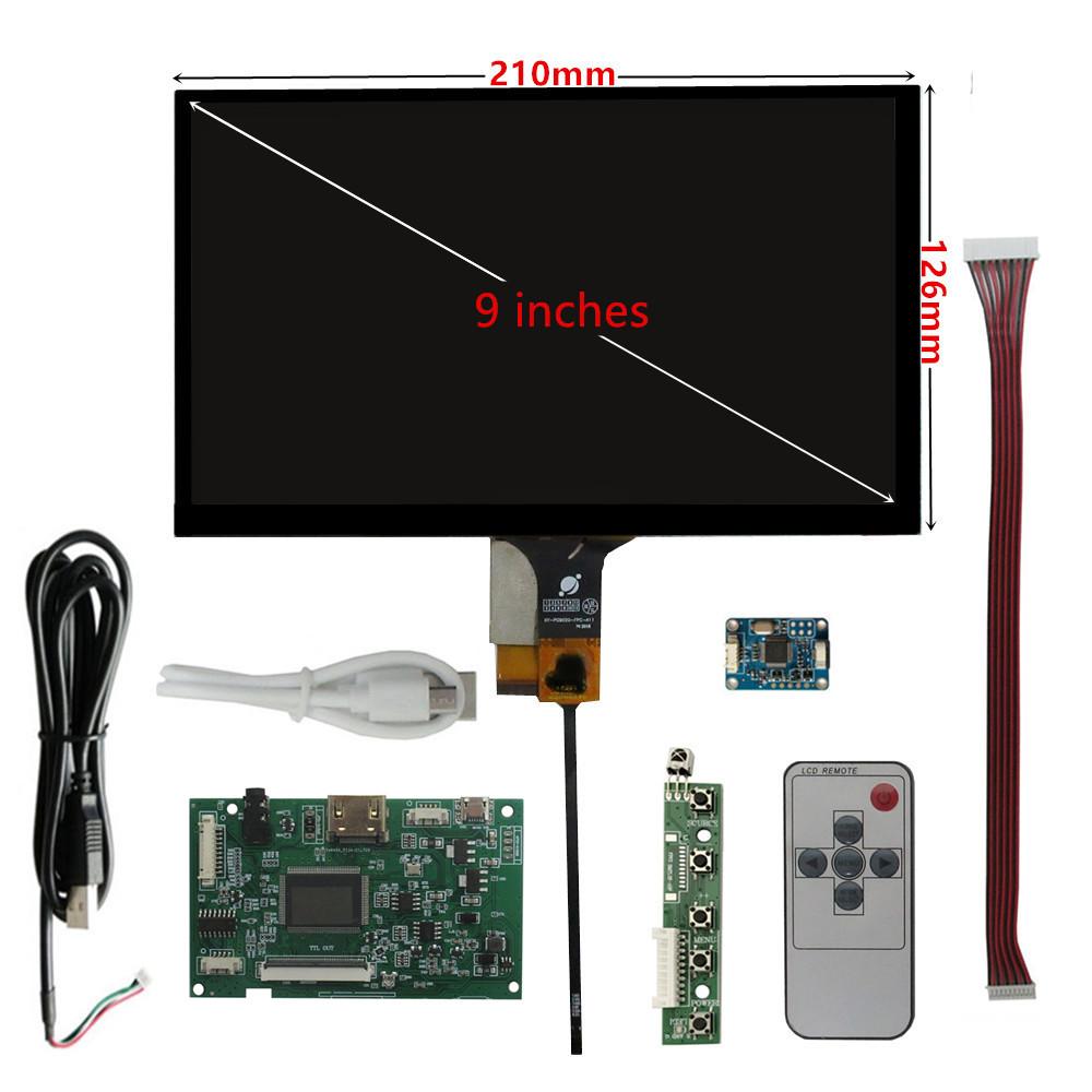 Placa de controlo para driver com monitor de 9 polegadas, resolução 1024x600
