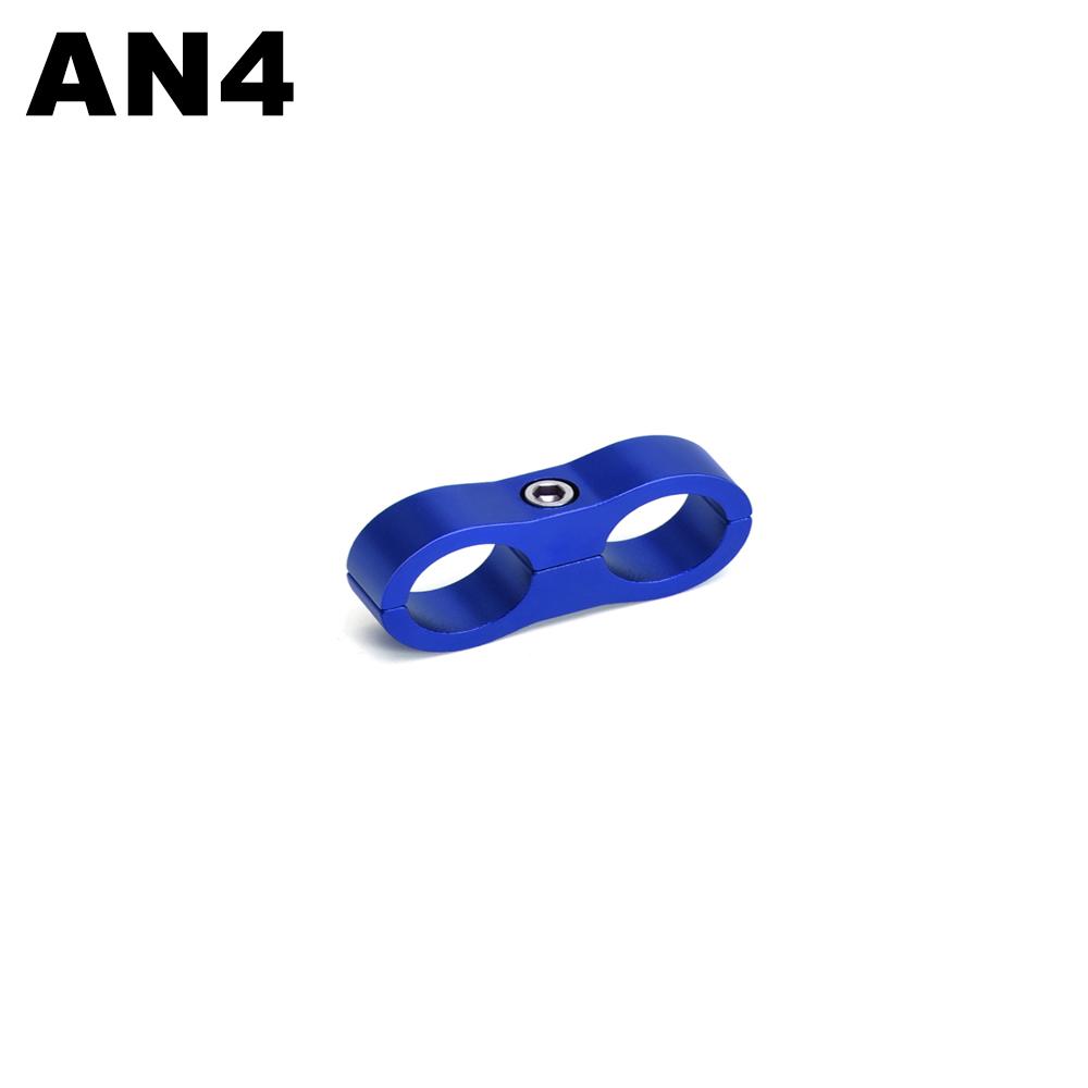 1 STK Universal Aluminium AN4 AN6 AN8 AN10 Geflochtener Gummi-Schlauchleitung Klemme Verteiler Billet Öl Kraftstoff Wasser Schlauchrohr Separator Kit