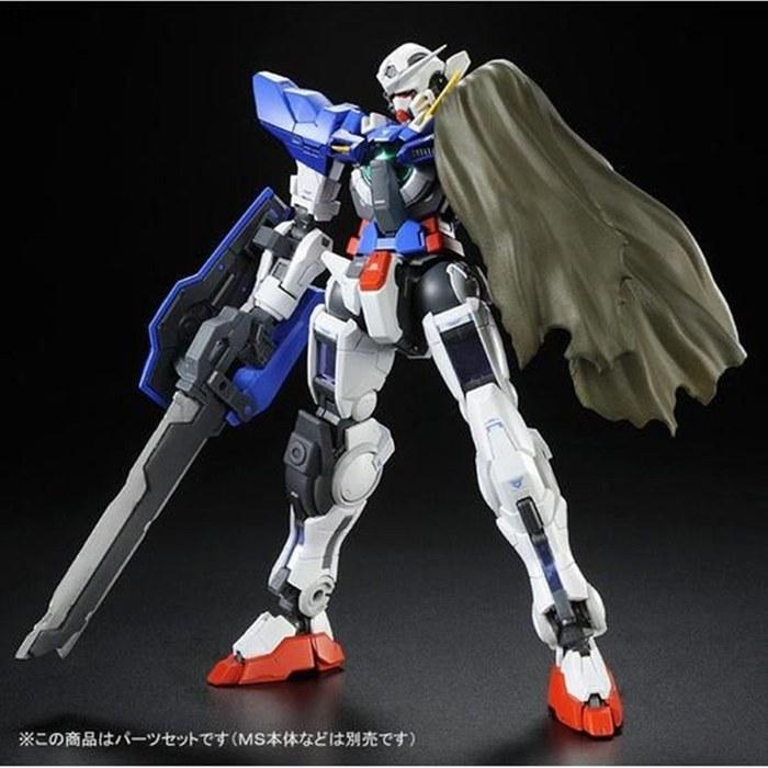 Mobile Suit Gundam 00 RG 1/144 Gundam Exia Repair Parts Set Silver
