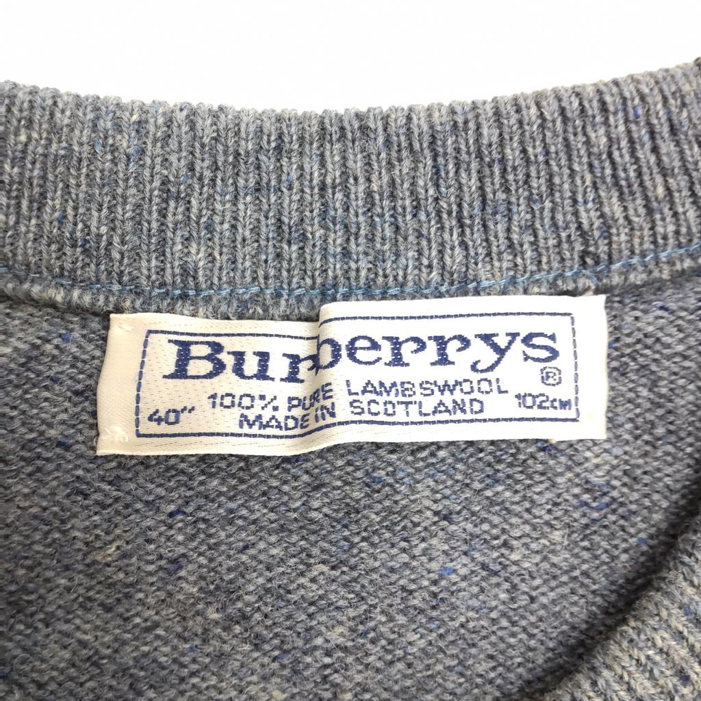 Pull à manches longues Burberrys d'occasion en laine pour homme