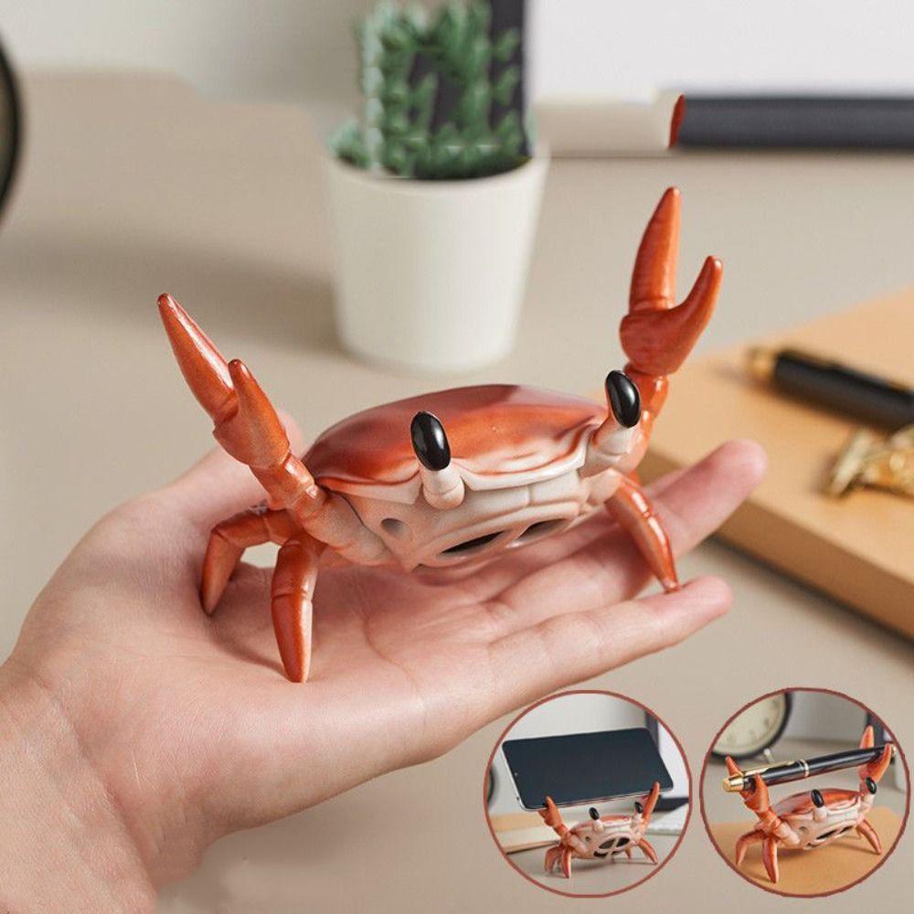 

Стенд Mp3 Музыкальный плеер Crab Беспроводной Bluetooth-динамик Громкоговоритель Crab Smart Speaker TWS Сабвуфер