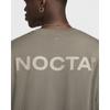 Nike X Nocta Big Body CS Letter Comfort Short Sleeve T-Shirt Unisex Tops Olive-Gray Moon-Fossil FN7663-040