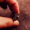 Creative Samurai Helmet Skull Knight Knife Pendant Beads Umbrella Rope Pendant Key Chain Accessories Brass Paracord Pend