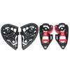 Pair Motorcycle Helmet Visor Shield Gear Base Plate Lens Holder for AGV K1 K3SV K5 / K3 K4