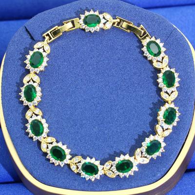 Europe and The United States Hot Selling Bracelet Simple Generous AAA Zircon Allergy