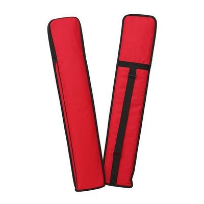 KNK Bat Cover/Hockey Stick Bag – Multi-Sports Foam Padded KitBag with Adjustable Strap & Key Holder – Extra Padded Full-Length Protection (Red)