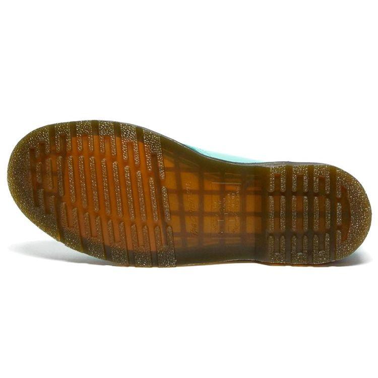 Dr. Martens 1461 Gładkie Skórzane Buty Casualowe Miętowa Zieleń Buty Męskie 26369983