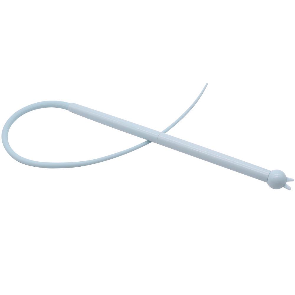 Silicone Cat Teaser Toy with Replaceable Mouse Tail