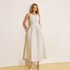 Waiwaiaiem Yy_Waist Spaghetti Strap Dress_2Color
