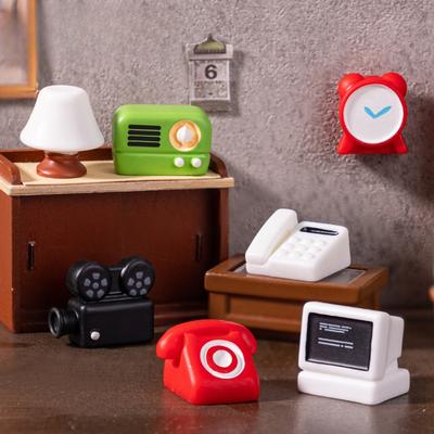 Micro Landscape Landline Radio Retro Small ItemsDollhouse DecorationsAccessories Mini Ornaments