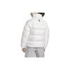 Nike Therma-FIT City Series Kurtka puchowa z nadrukiem logo, z wysokim kołnierzem, damska, odzież wierzchnia, biała DV0555-100