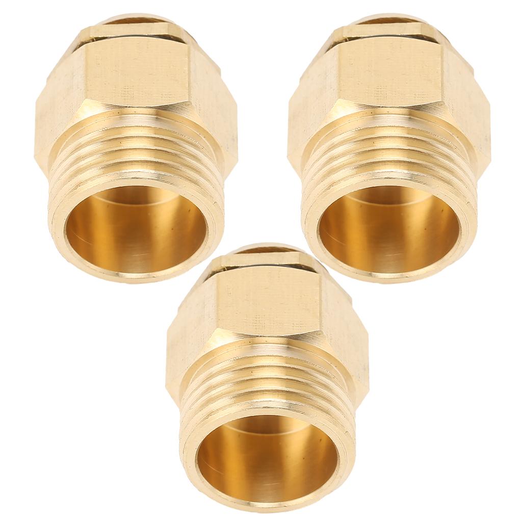 3PCS G1 2 Refraction Sprinkler Nozzle Adjustable Copper Micro Sprinkler Head Garden Irrigation Accessories