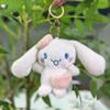 Adorable Pink Plush Bunny Keychain 10cm Soft Cute Stuffed Animal Gift With Chains Colorful