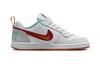 Nike Court Borough Slip Resistant Cushioning Abrasion Resistant Low top Skateboard Shoes Beige Orange Kids' FD4636-161