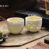 Retro Ceramic Teacup Home High-grade Master Cup Chinese Tea Set Accessories Handmade Portable Tea Cup Custom Teaware Gift