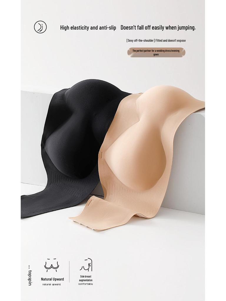 Push-Up Trägerloses Sport-Bandeau für Damen – Bügellos, Nahtlos, Leicht, Atmungsaktiv