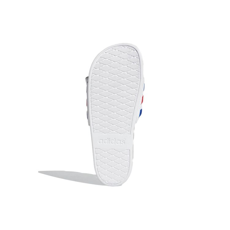 Adidas Adilette Comfort Nastavitelný nazouvací pantofel Bílá Královská šarlatová Pánské tenisky Cloud-White Královská modrá FY8095