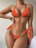 Women's European-American Sexy Cross-Back Bikini Swimsuit