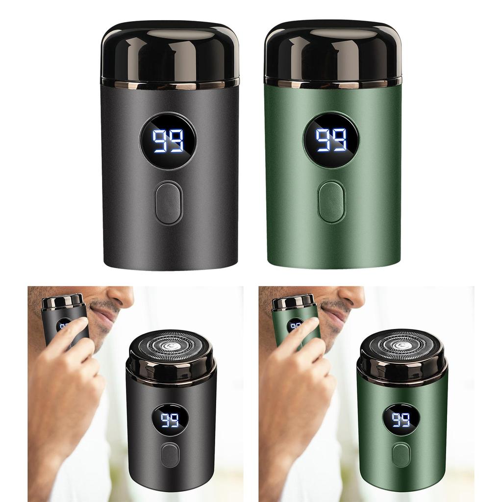 Електробритва для сухого та вологого використання. Портативна бритва для подорожей