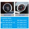 ABS Crystal Engine Start Stop Button Cover for BMW E90 E91 E92 E93 E87 E83 E70 E60 E71 E84 E89 Interior Moulding