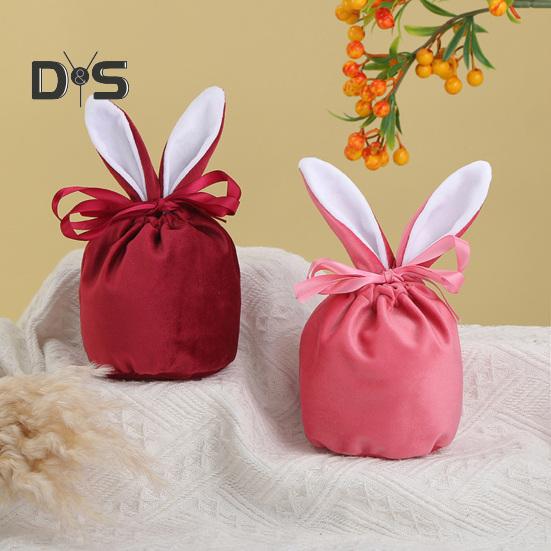 Wiederverwendbare Süßigkeiten-Aufbewahrungstasche, superweich, attraktiv, exquisite Süßigkeitentasche für Osterhasen, für die Feiertage